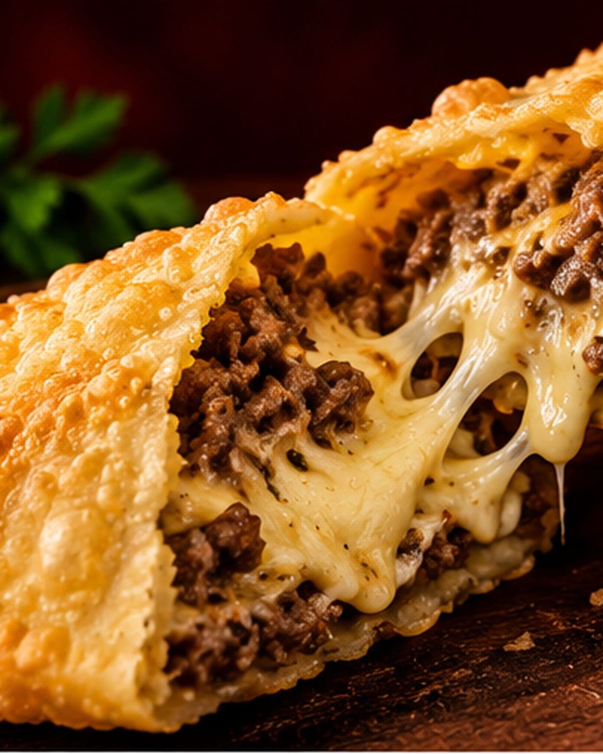 Pastel de Carne com Queijo
